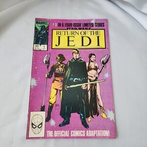 Star Wars Return of the Jedi #1 Comic Book Marvel Four‎ Issue Limited Series FN